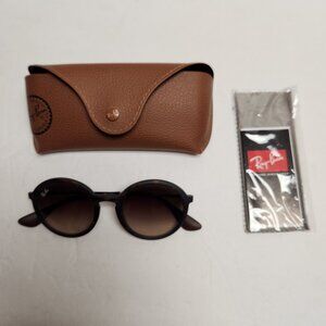 Ray Ban Havana round sunglasses RB4222 865/13 50-21 brown gradient